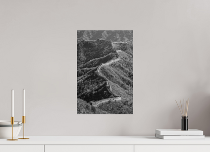 30 x 45 cm, Fine art prints mounted on Dibond The great wall