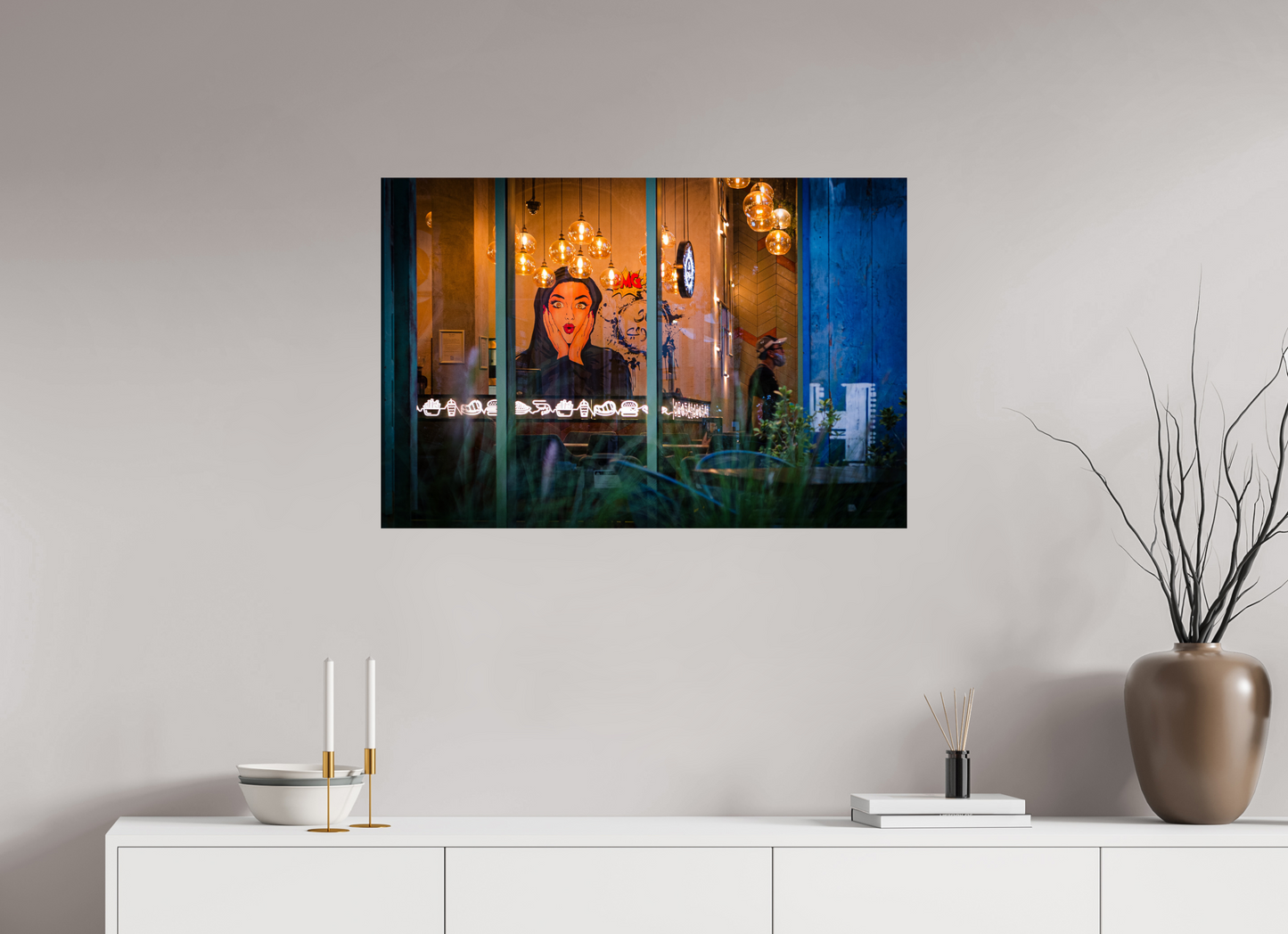 90 x 60 cm, Fine art prints mounted on Dibond OMG