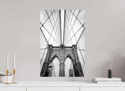40 x 60 cm, Fine art prints mounted on Dibond Brooklyn Bridge