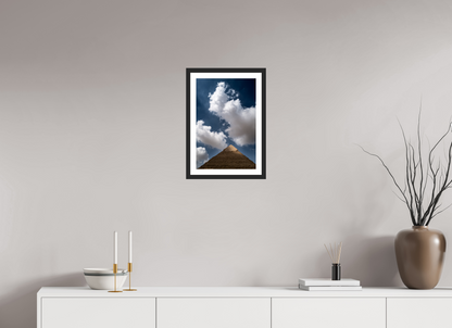 30 x 45 cm, Fine art prints mounted on a black wood frame with passe-partout Stone and soul