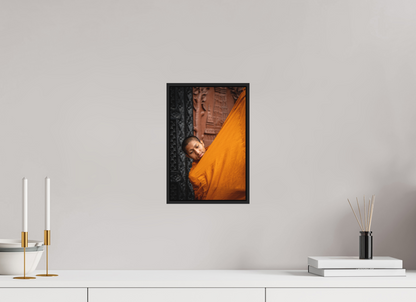 20 x 30 cm, Fine art print under matte acrylic with black frame Devotion