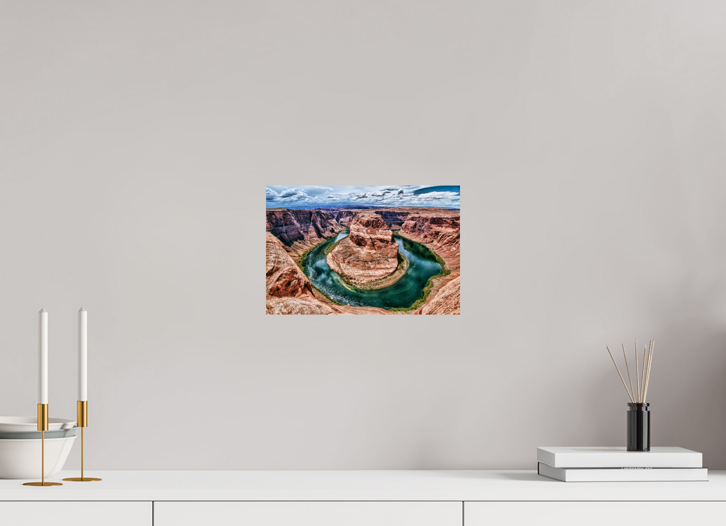 30 x 20 cm, Fine art prints mounted on Dibond Horsebend shoe