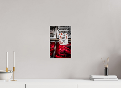 20 x 30 cm, Fine art prints unmounted Red octopus