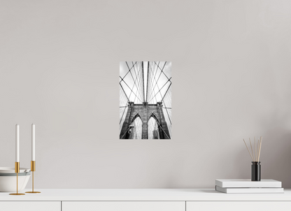 20 x 30 cm, Fine art prints mounted on Dibond Brooklyn Bridge