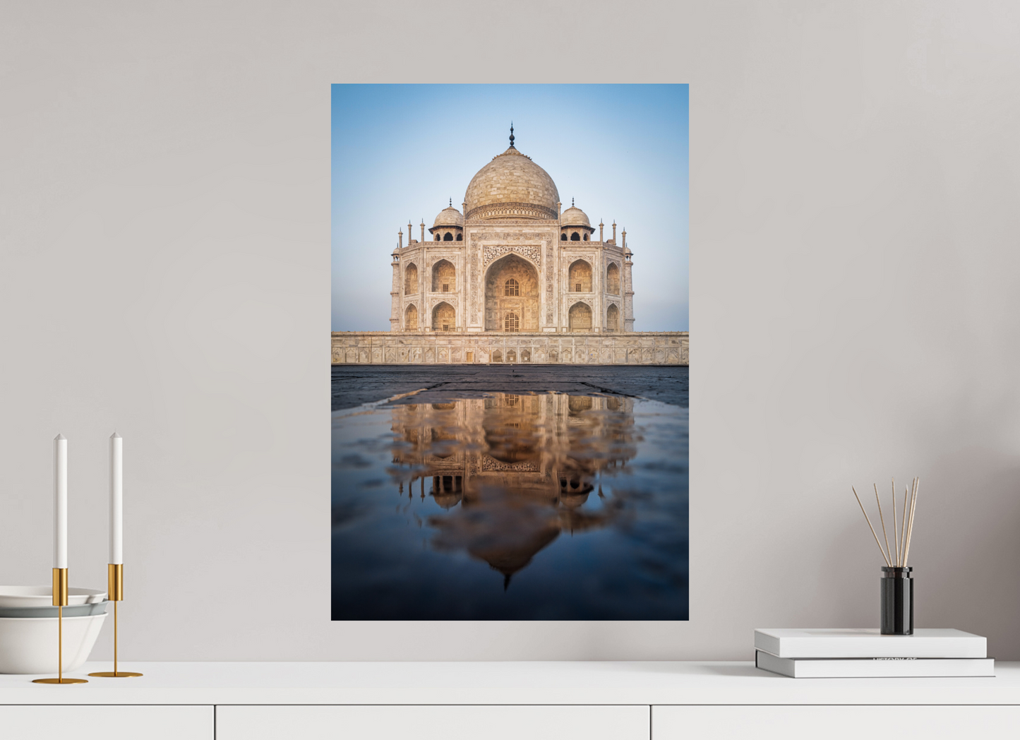 40 x 60 cm, Fine art prints unmounted Taj Mahal