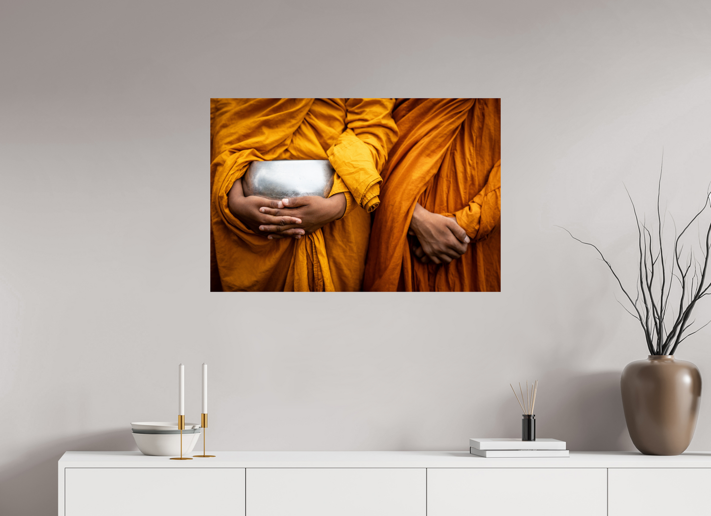 90 x 60 cm, Fine art prints mounted on Dibond Faith