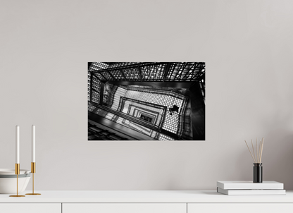 45 x 30 cm, Fine art prints mounted on Dibond Endless descent