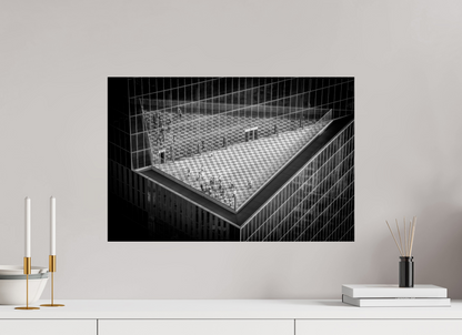 60 x 40 cm, Fine art prints mounted on Dibond Urban Geometry