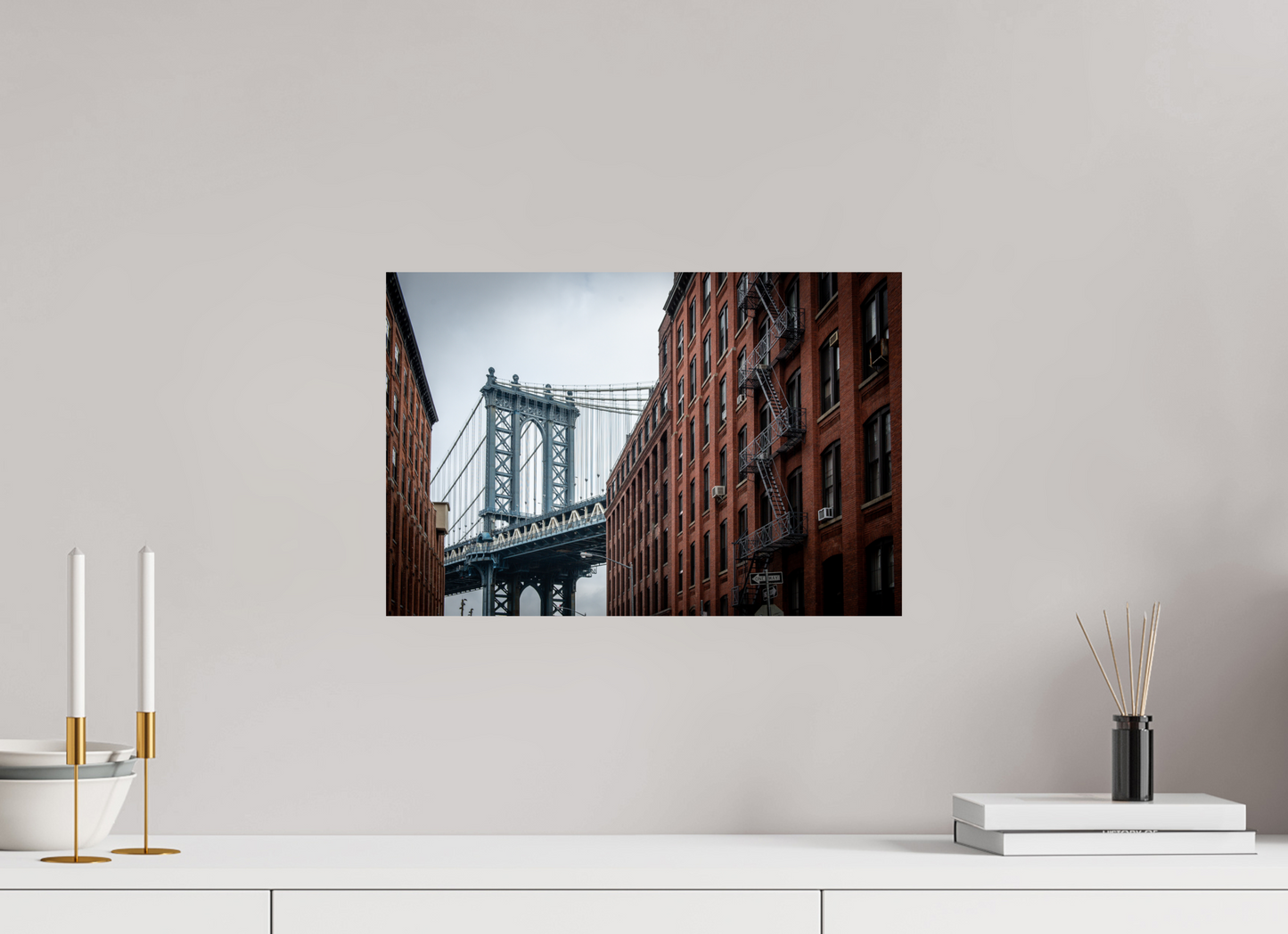 45 x 30 cm, Fine art prints mounted on Dibond DUMBO