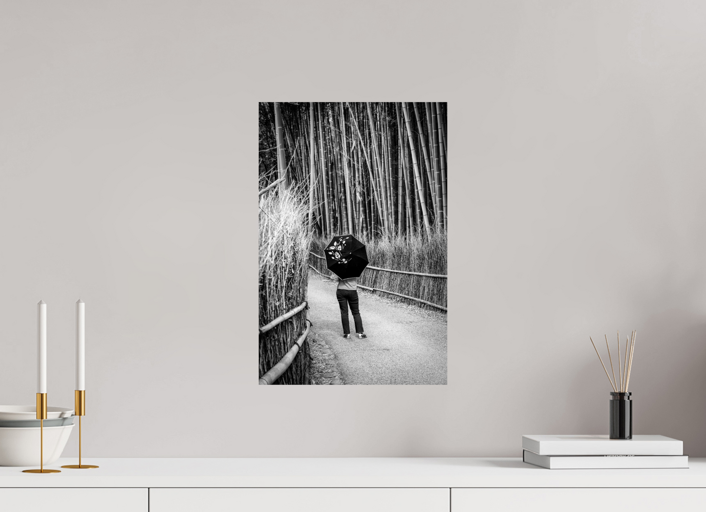 30 x 45 cm, Fine art prints mounted on Dibond Arashiyama