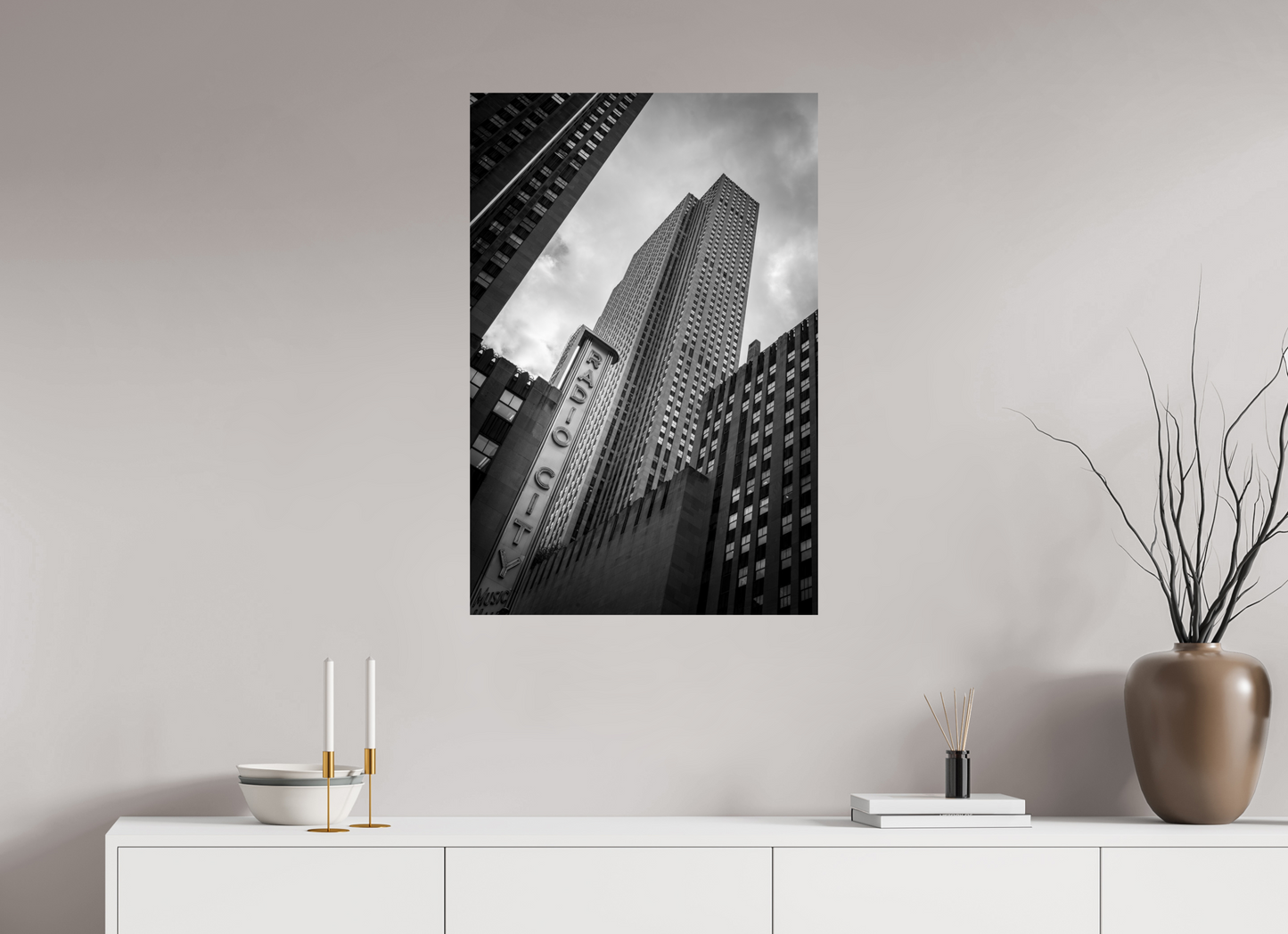 60 x 90 cm, Fine art prints unmounted Radio City