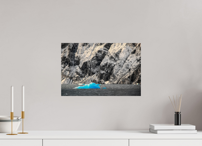 45 x 30 cm, Fine art prints unmounted Blue Ice