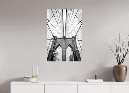 60 x 90 cm, Fine art prints mounted on Dibond Brooklyn Bridge
