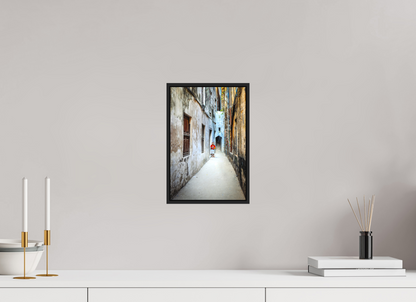 20 x 30 cm, Fine art print under matte acrylic with black frame Hidden pathways