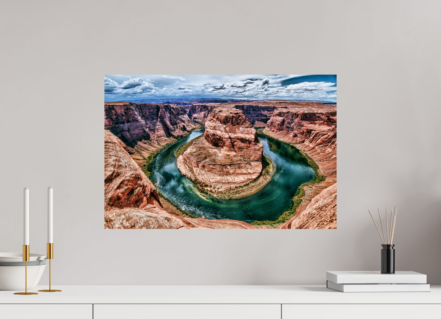 60 x 40 cm, Fine art prints unmounted Horsebend shoe