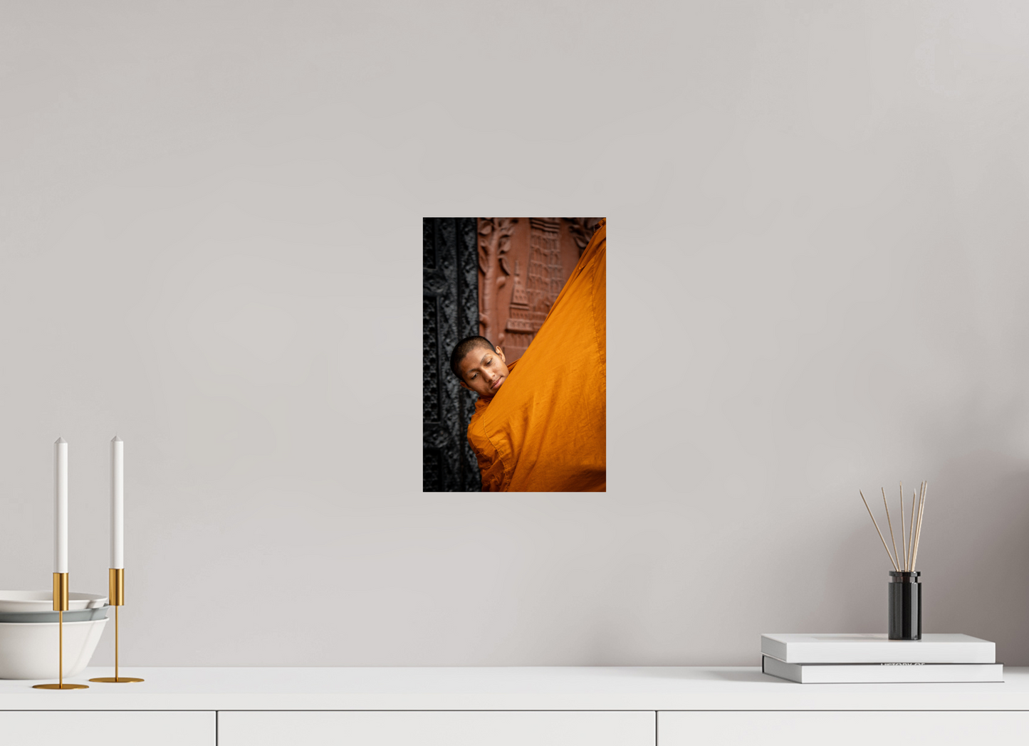 20 x 30 cm, Fine art prints mounted on Dibond Devotion