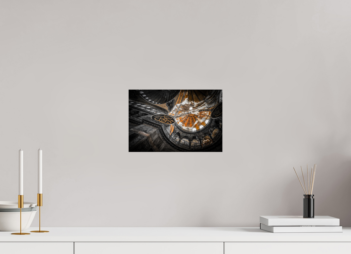 30 x 20 cm, Fine art prints mounted on Dibond Centuries of faith
