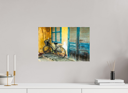 45 x 30 cm, Fine art prints mounted on Dibond Old wheels
