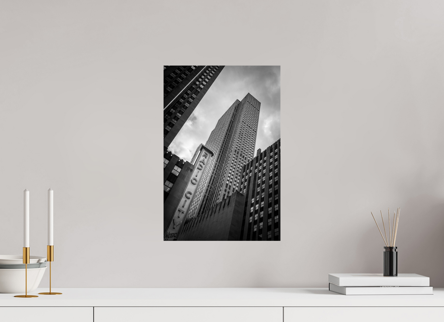 30 x 45 cm, Fine art prints unmounted Radio City