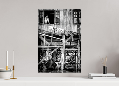40 x 60 cm, Fine art prints mounted on Dibond Floating soul