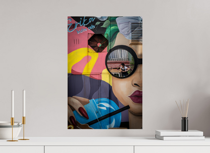 40 x 60 cm, Fine art prints mounted on Dibond Urban reflection