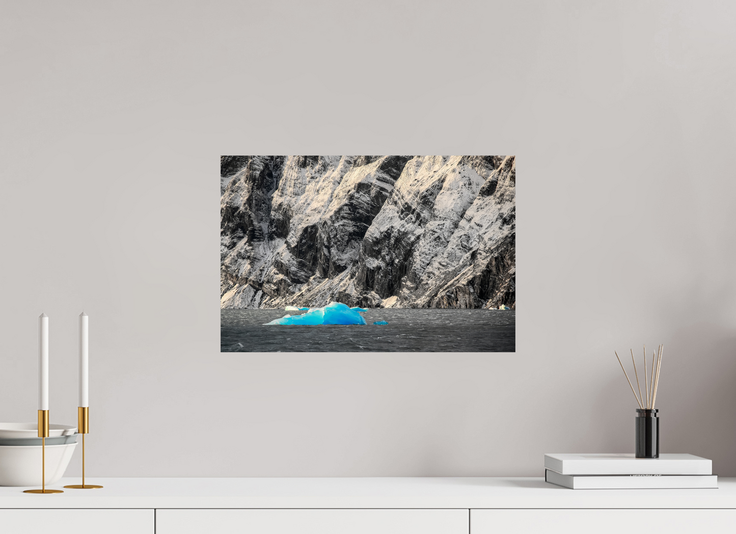 45 x 30 cm, Fine art prints mounted on Dibond Blue Ice
