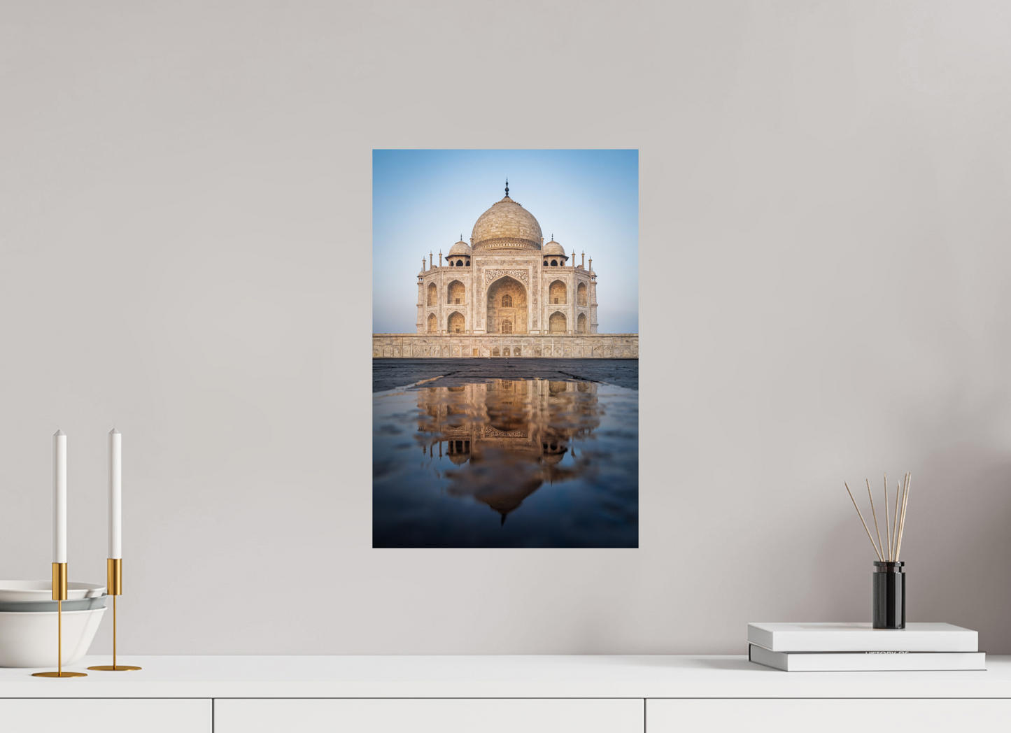 30 x 45 cm, Fine art prints unmounted Taj Mahal