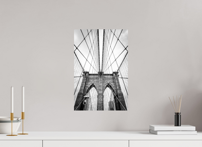 30 x 45 cm, Fine art prints mounted on Dibond Brooklyn Bridge