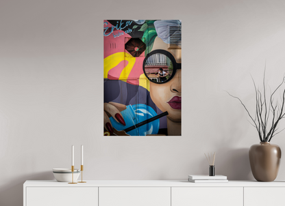 60 x 90 cm, Fine art prints mounted on Dibond Urban reflection