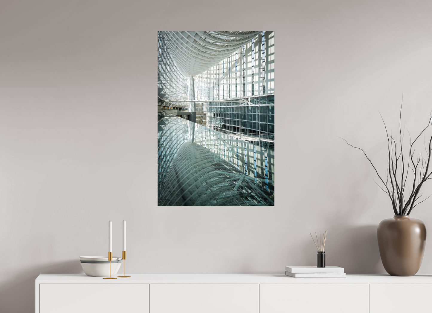 60 x 90 cm, Fine art prints unmounted Tokyo international forum