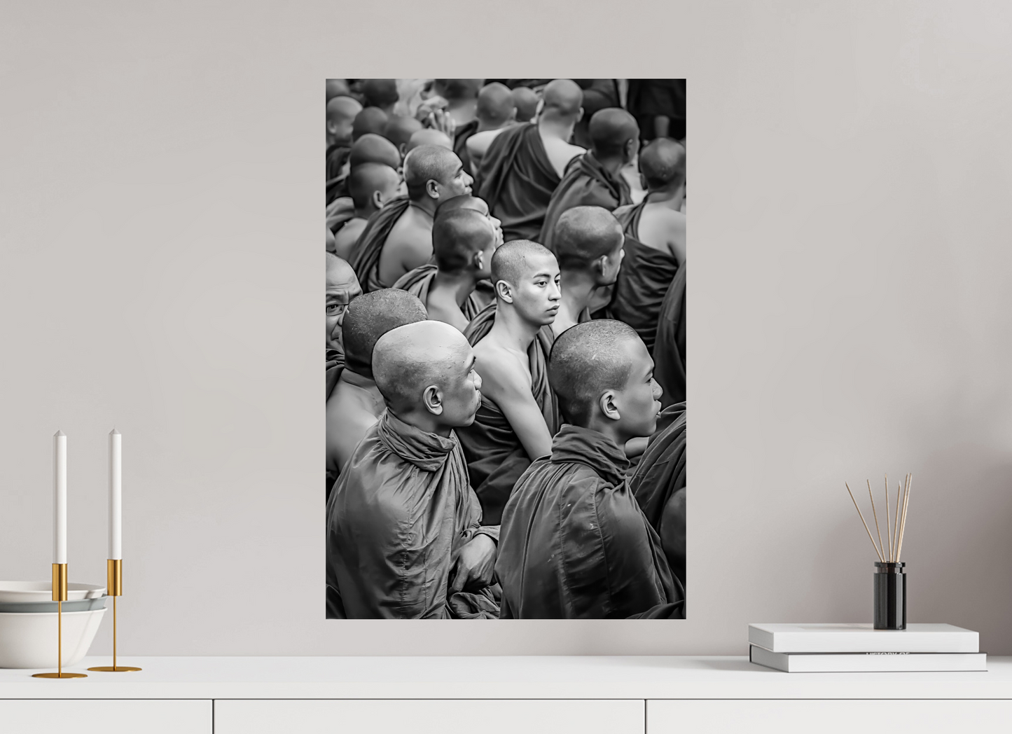 40 x 60 cm, Fine art prints mounted on Dibond Silent harmony