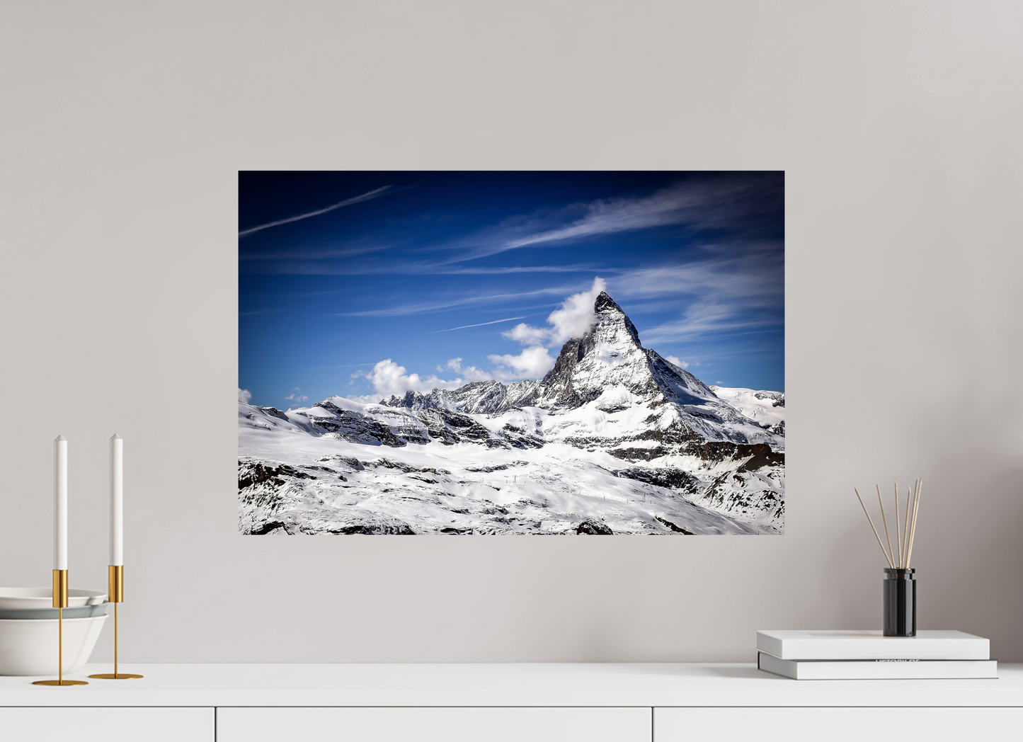 60 x 40 cm, Fine art prints mounted on Dibond Matterhorn