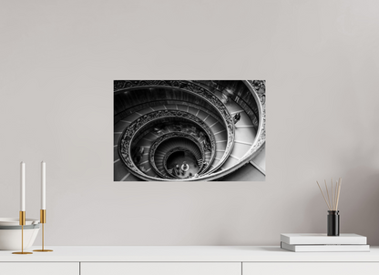 45 x 30 cm, Fine art prints mounted on Dibond Bramante staircase