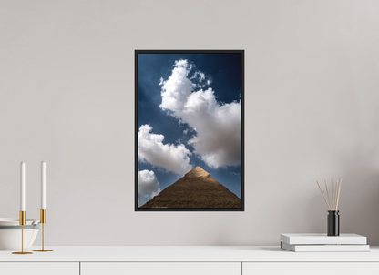 30 x 45 cm, Fine art print under matte acrylic with black frame Stone and soul