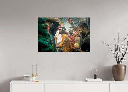 90 x 60 cm, Fine art prints mounted on Dibond 50 shades of joy